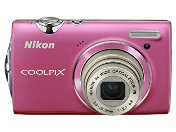 【中古】 Nikon ニコン デジタルカメラ COOLPIX (クールピクス) S5100 ホットピンク S5100PK 1220万画素 光学5倍ズーム 広角28mm 2.7型液晶｜バリューコネクト