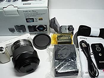 【中古】 ソニー SONY デジタル一眼カメラ α NEX-5N ズームレンズキット ホワイト NEX-5NK W｜バリューコネクト