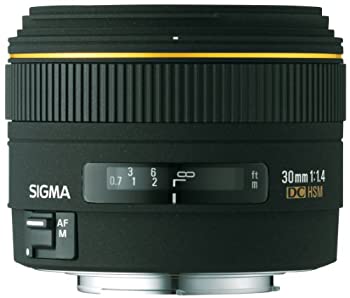 【中古】 シグマ 30mm F1.4 EX DC デジタル専用 ソニー用｜バリューコネクト