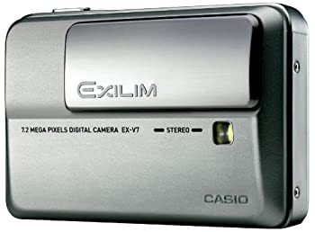 【中古】 CASIO カシオ デジタルカメラ EXILIM (エクシリム) Hi-ZOOM EX-V7SR シルバー｜バリューコネクト