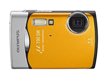【中古】 OLYMPUS オリンパス 防水デジタルカメラ μ790SW (ミュー) サンオレンジ μ790SWORG|バリューコネクト
