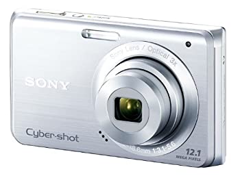 【中古】 ソニー SONY デジタルカメラ Cybershot W190 (1210万画素 光学x3 デジタルx6 シルバー) DSC-W190 S|バリューコネクト