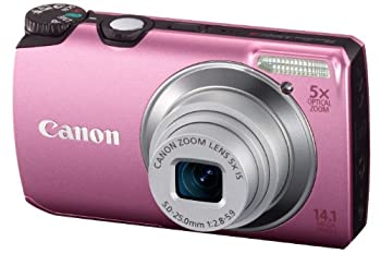 【中古】 Canon キャノン デジタルカメラ PowerShot A3200 IS ピンク PSA3200IS (PK)｜バリューコネクト