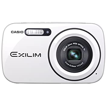 【中古】 CASIO カシオ デジタルカメラ EXILIM エクシリム ホワイト EX-N1WE｜バリューコネクト