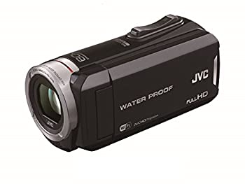【中古】 JVC KENWOOD ビデオカメラ 防水5m防塵仕様 内蔵メモリー64GB ブラック GZ-RX130-B｜バリューコネクト