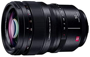 【中古】 パナソニック 大口径標準単焦点レンズ フルサイズミラーレス一眼 Lマウントシステム用 ルミックス LUMIX S PRO 50mm F1.4 ブラック S-X50
