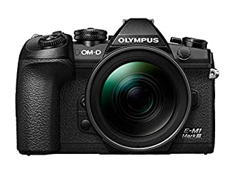 【中古】 OLYMPUS オリンパス OM-D E-M1 Mark III ブラックボディ M.Zuiko Digital ED 12-40mm F2.8 PROレンズ付き
