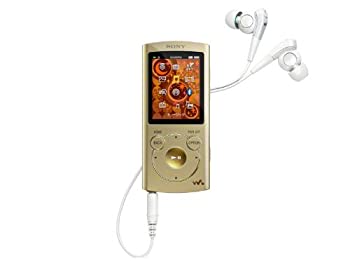 【中古】 SONY ウォークマン S続きもの [記憶装置印字機] 8GB ゴールド NW-S764 N