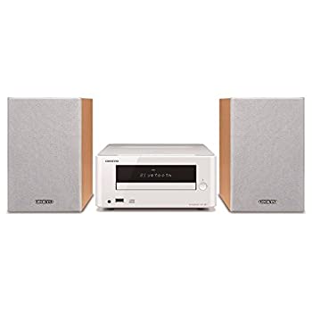 【中古】 ONKYO オンキョー ミニコンピューターポ CD受信システム取り合わせ Bluetooth繋ぎ合わせる能力のある 白いこと X-U5X (W)