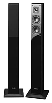 【中古】 デノン Denon SC-T17 スピーカー フロント トールボーイ ハイレゾ対応 SC-17 SC-37 シリーズ 1台 ブラック SC-T17K