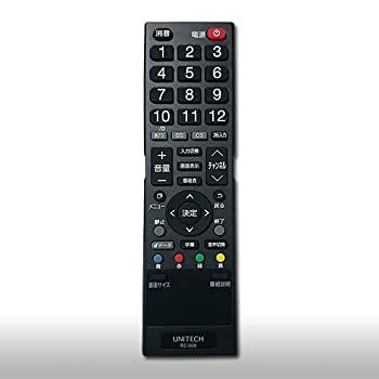 【中古】 ユニテク RC-008 液晶テレビ用 リモコン UNITECH 6,800円