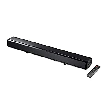 サンワダイレクト サウンドバー 2.1ch 60W Bluetooth 光デジタル 3.5mm RCA リモコン付 サブウーファー×2 テレビ スピーカー 400-SP081