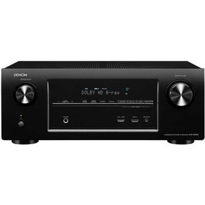 【中古】 DENON デノン AVサラウンド受信システム 7.1ch AirPlay 網状組織 4K相応う 黒いこと AVR-X2000-K