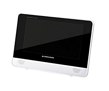 【中古】 GH-PDV9HW-WH 9型ワイド液晶 防水ポータブルDVDプレーヤー