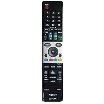 【中古】 シャープ[SHARP]シャープ液晶テレビ用リモコン （LC-26DV7 LC-32DX3 LC-40DX3 LC-46DX3 LC-52DX3）【0106380534】｜バリューコネクト
