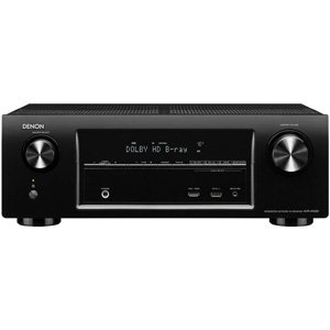 【中古】 DENON デノン AVサラウンド受信システム 5.1ch AirPlay 網状組織相応う 黒いこと AVR-X1000-K