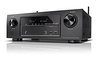 【中古】 DENON デノン AV受信システム 7.2ch Dolby Atmos DTS X HEOS役立つこと エントリー位置付け 黒いこと AVR-X1400H-K