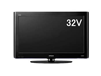 【中古】 日立 32V型地上 BS 110度CSデジタル高品位テレビ液晶テレビ受像機 (250GB HDD内蔵＋iVDR拡張スロット 録画役立つこと付) Wooo L32-HP05-B