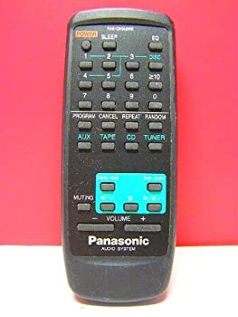 【中古】 パナソニック オーディオリモコン RAK-CH940WK
