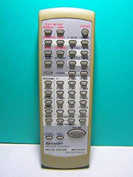 【中古】 シャープ リモコン MD-K2200 RRMCG0303AWSA