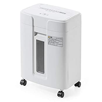 【中古】 サンワダイレクト シュレッダー 業務用 マイクロカット 細断枚数10枚 ホッチキス・カード対応 16L 400-PSD057|バリューコネクト