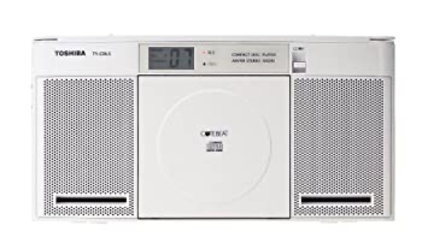 【中古】 TOSHIBA CDラジオ受信機 白いこと TY-CDL5 (W)