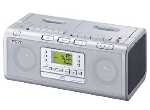 【中古】 SONY CDラジカセ W78 シルバー CFD-W78/S