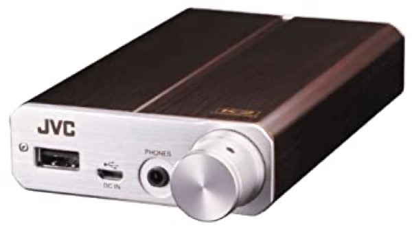 【中古】 JVC SU-AX7 ポータブルヘッドホンアンプ ハイレゾ音源対応