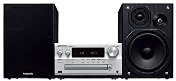 【中古】 パナソニック CDステレオ取り合わせ ハイレゾ音源相応う USB記憶装置/Bluetooth相応う しろがね色 SC-PMX70-S