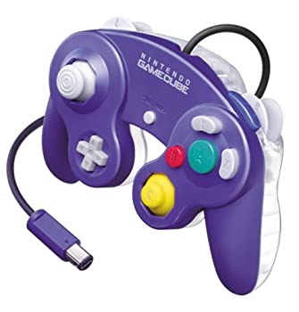【中古】 ニンテンドーゲームキューブ専用コントローラ バイオレット\u0026クリア