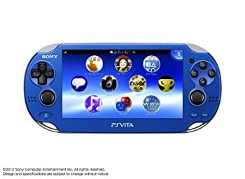 【中古】 PlayStationVita Wi-Fiモデル サファイア・ブルー PCH-1000 ZA04|バリューコネクト