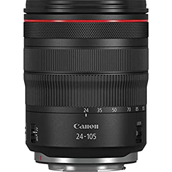 【中古】 Canon キャノン 中望遠ズームレンズ RF24-105mm F4L IS USM EOSR対応 全長107.3mm ブラック RF24-10540LIS 134,800円
