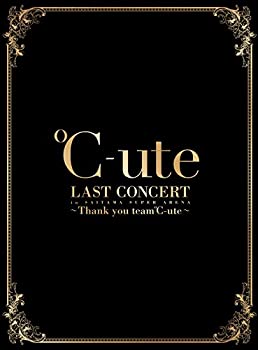 【中古】 ℃-ute ラストコンサート in さいたまスーパーアリーナ ~Thank you team℃-ute~ (初回生産限定盤) [Blu-ray]｜バリューコネクト