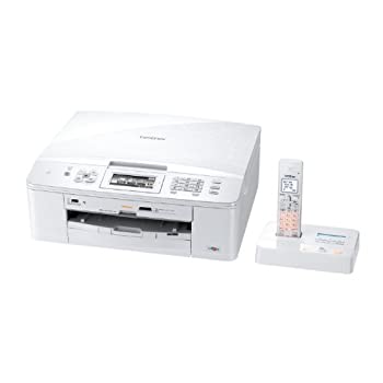 【中古】 (子機なし) brother 茶飲み友だち A4インクジェットFAX結びあわせる機 PRIVIO MFC-J860DN