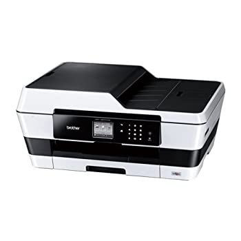 【中古】 brother 茶飲み友だち A3インクジェットFAX練りあわせる機 PRIVIO SuperG3 FAX ADF 有線\u0026無線電話ローカルエリアネットワーク 給紙お盆1段 MFC-J6570CDW