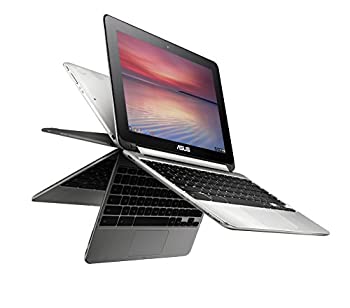 【中古】 ASUS エイスース Chromebook Flip ノートパソコン C100PA Chrome OS 10.1型 Quad-Core RK3288C 4G eMMC 16GB タッチ C100PA-FS0002|バリューコネクト