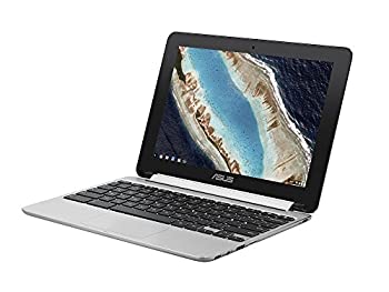 【中古】 ASUS エイスース Chromebook Flip C101PA シルバー 10.1型ノートPC OP1 Hexa-core 4GB eMMC16GB C101PA-OP1