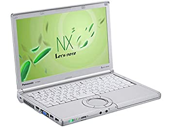 【中古】 Let\u0027s note レッツ万覚え帳 NX4 CF-NX4EDGCS Core i5 5300U 2.3GHz HDD 320GB 12.1in しろがね色