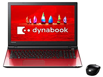 【中古】 東芝 15.6型万覚え帳マイコン dynabook T45 VR モデナレッド PT45VRP-SJA
