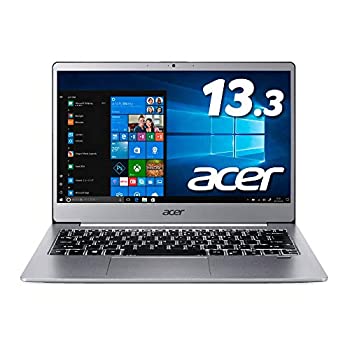 【中古】 acer エイサー ノートパソコン Swift3 SF313-51-A58U Core i5-8250U 8GB 256GB SSD ドライブなし 13.3型 Windows 10 シルバー|バリューコネクト