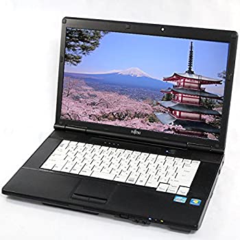 【中古】 パソコン ノートパソコン 第２世代 Corei5 2.50GHｚ DVDROMドライブ 無線LAN付 Windows7Pro 64bit A4 ワイド大画面 富｜バリューコネクト