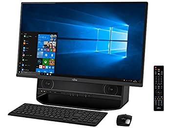 【中古】 富士通 27型 デスクトップパソコンFMV ESPRIMO FH90/B2 オーシャンブラック FMVF90B2B|バリューコネクト