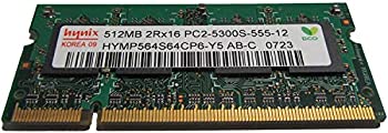 【中古】 Hynix 512MB DDR2 667MHZ ノートブックコンピュータメモリ HYMP564S64CP6-Y5|バリューコネクト