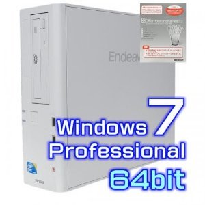 中古EPS N エプソン パソコン Endeav r AT971Wind ws7 Pr64bitバリューコネクト
