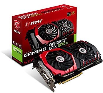 【中古】 MSI GeForce GTX 1070 Ti GAMING 8G グラフィクスゲーム盤 VD6490