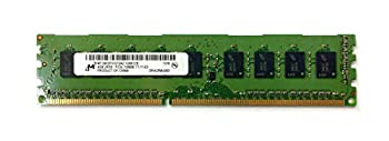 【中古】 マイクロンMT18JSF51272AZ-1G6K1ZF 4GB DDR3 UDIMM ECC 1600MHz PC3-12800E 240ピンDIMM 1.5ボルト
