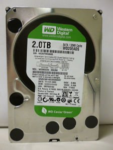 【中古】 Western Digital wd20eads Caviar Greenハードドライブ 2TB 3.5 SATA 3G 32MBキャッシュ|バリューコネクト