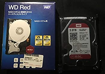 【中古】 Western Digital ハードディスクドライブ (内蔵) WD30EFRX WD Red 3TB