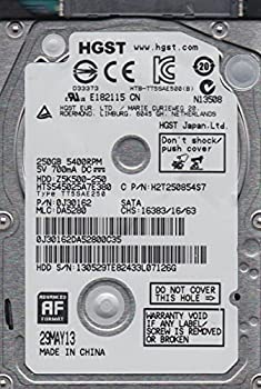 HITACHI 日立 hts545025?a7e380?250?GB SATA II 5400rpm 2.5?in 7.0?MM