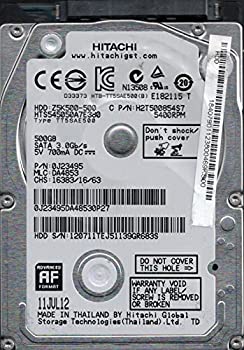 【中古】 HTS545050A7E380 MLC DA4853 P/N 0J23495 五分五分 500GB 日立 内蔵ドライブ・ストレージ-パソコン・周辺機器-PCパーツ